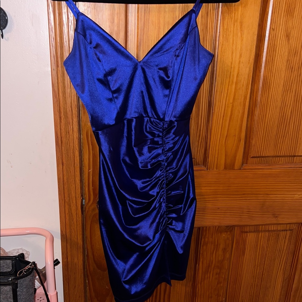 Honey and Rosie Royal Blue Mini Dress